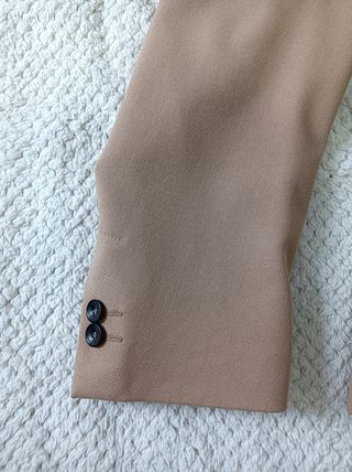 Chaqueta Zara color crema - blazer - talla M 