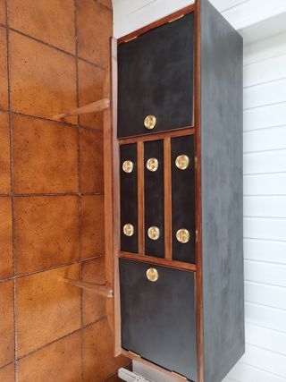 Mueble Auxiliar ó TV Vintage Restaurado