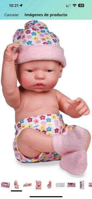 Muñeco bebé recién nacido