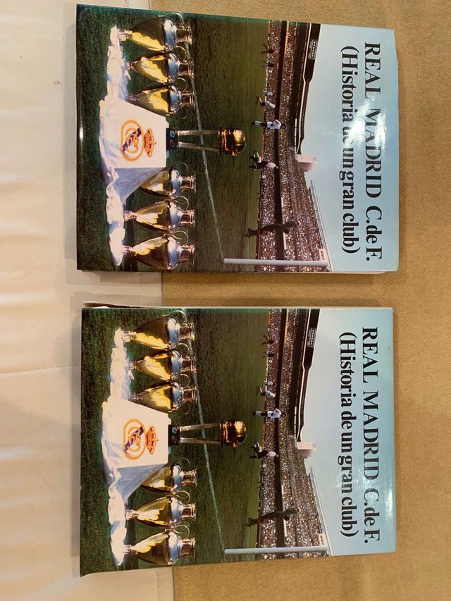 Antiguos Libros historia Real Madrid de 1984
