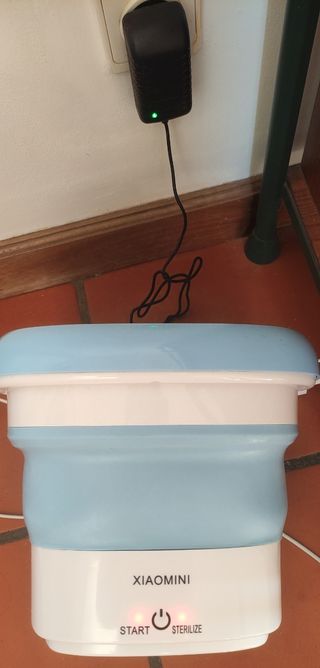 Máquina de lavar roupa portátil