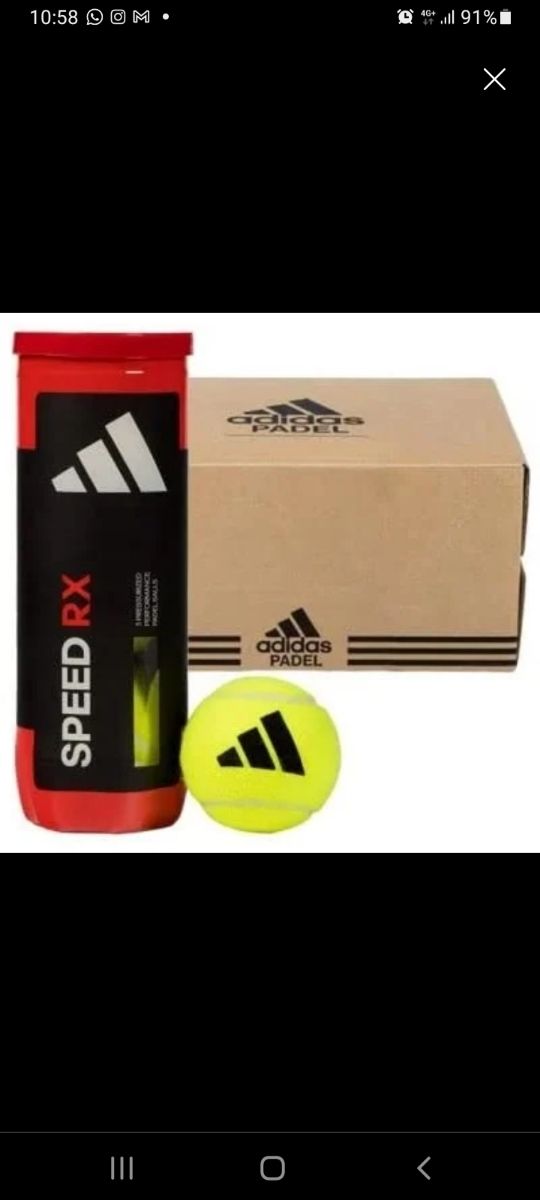 Cajón de bolas Adidas rx