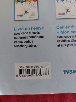 Libro de ejercicios de francés 1 eso
