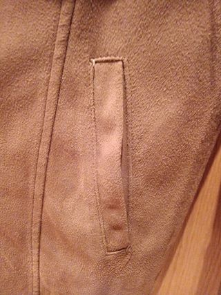 Chaqueta antelina Mango XS