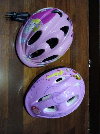Cascos bicicleta niña