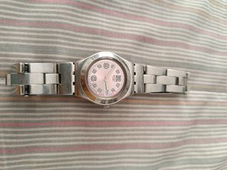 Swatch mujer irony esfera rosa