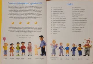 Libro infantil números