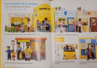 Libro infantil números