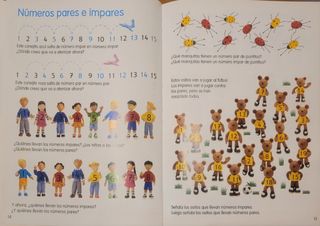 Libro infantil números