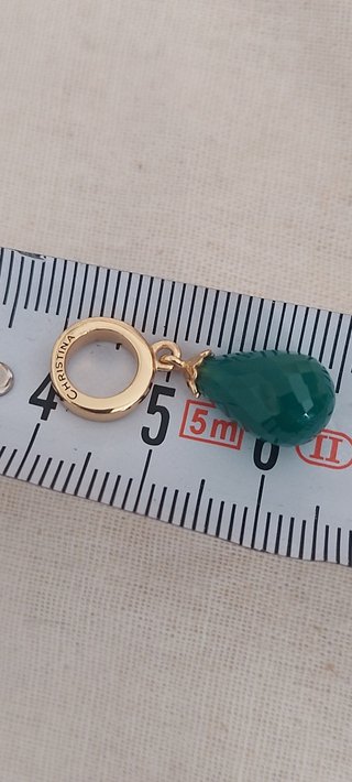 Charm colgate Endles dorado y verde