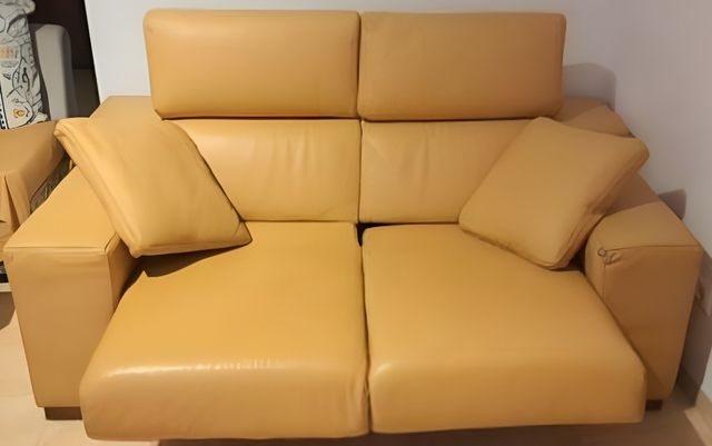 Sofá de cuero
