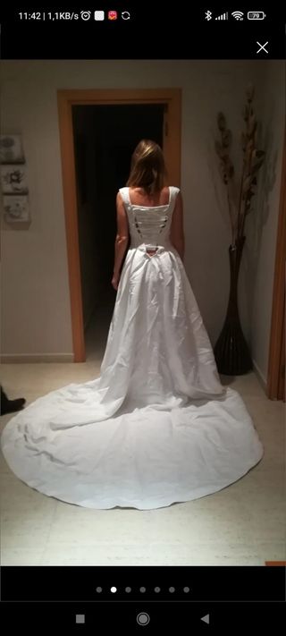 Traje de novia 
