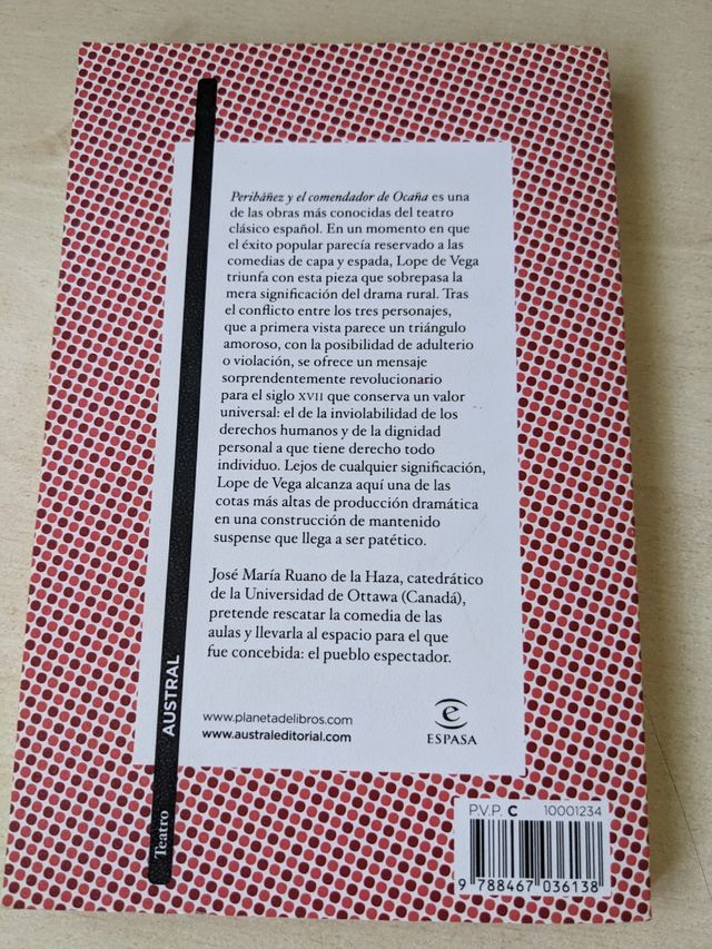 Peribáñez y el comendador de Ocaña (Spanish Edition)