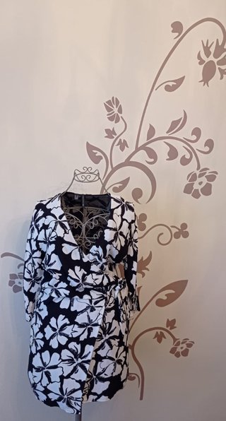 VESTIDO CRUZADO  MANGO COLLECTION XS