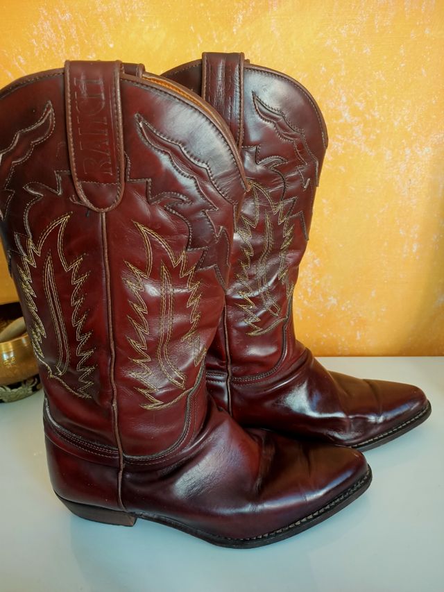 Stivali Texani Ranch vintage tg40