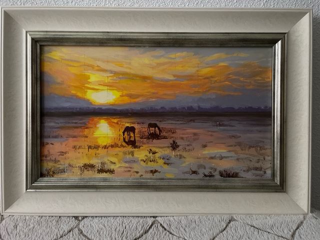 Cuadro pintado a mano