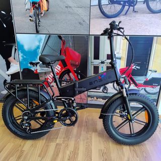 ENGWE ENGINE X. Negra. Bici Plegable. 