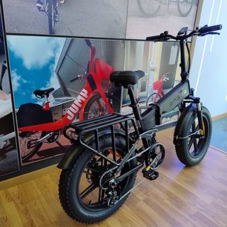 ENGWE ENGINE X. Negra. Bici Plegable. 