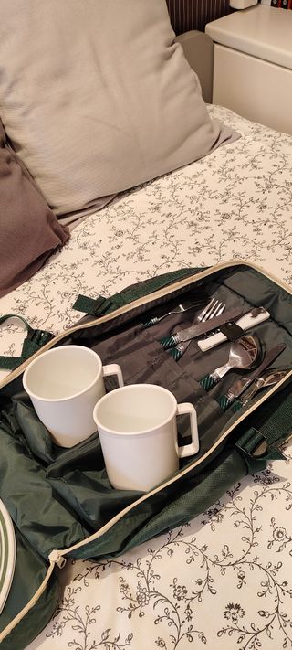 Mochila picknick vintage para 2