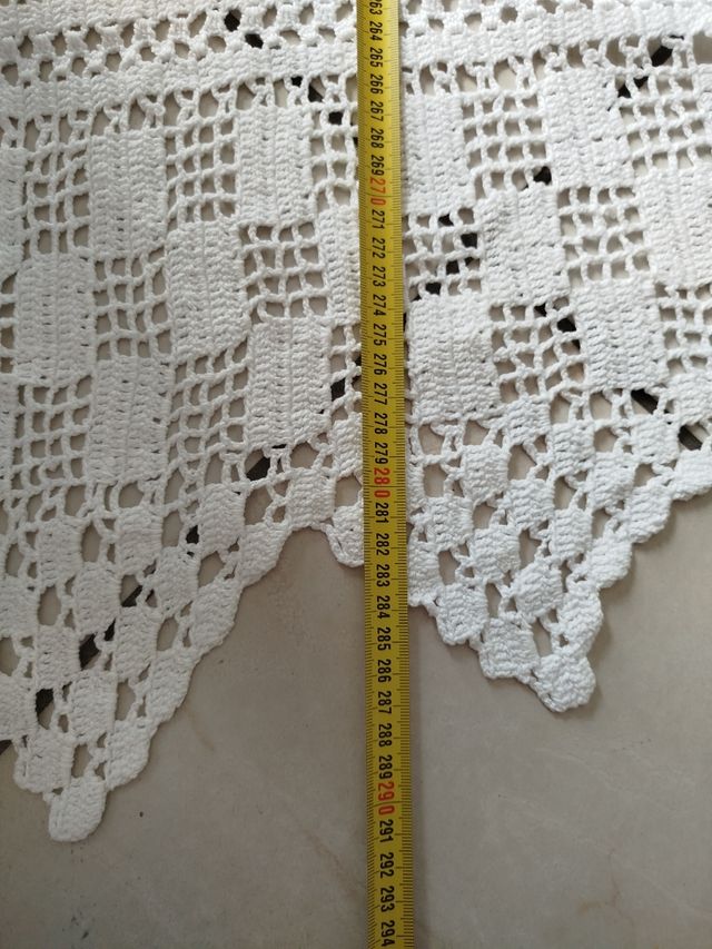 Coperta filo di scozia fatto a mano 