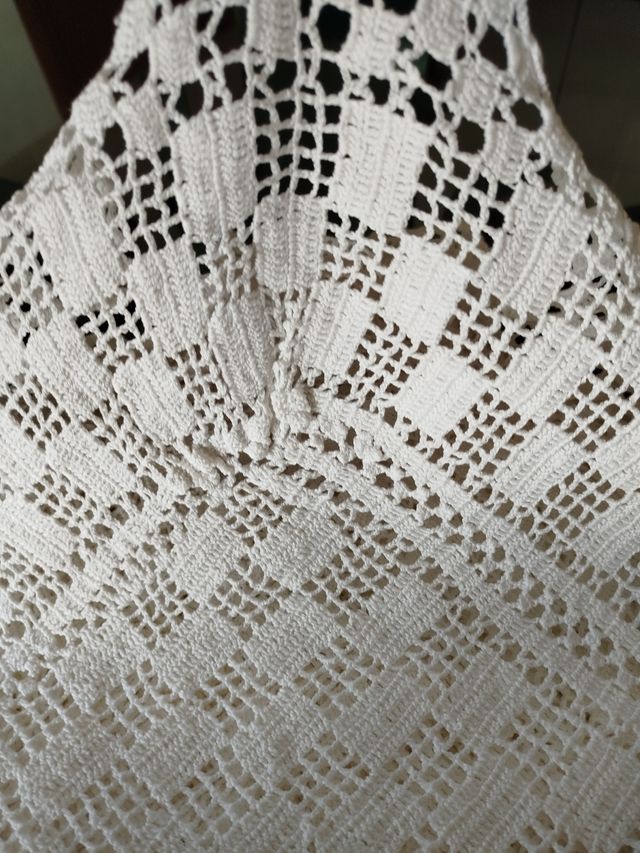 Coperta filo di scozia fatto a mano 