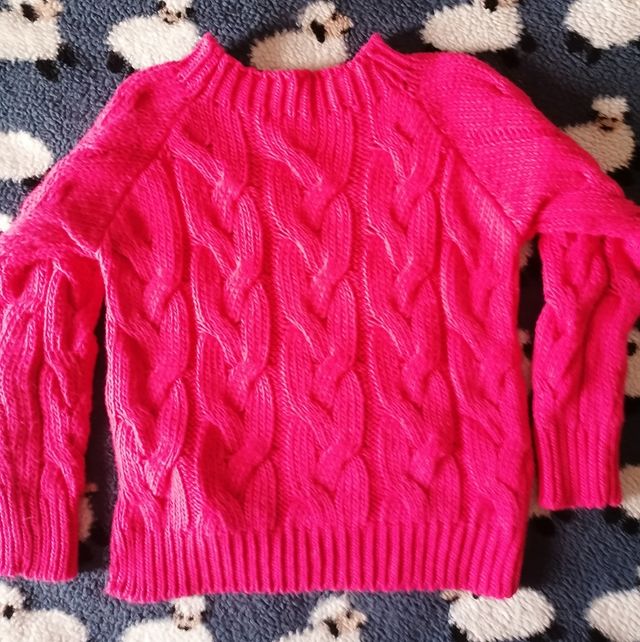 Maglioncino donna moda rosso ciliegia