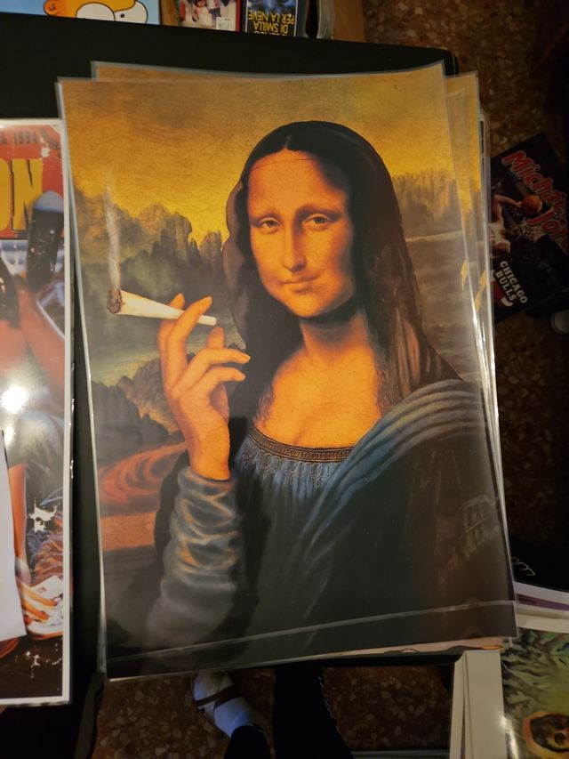 Poster legalize e gioconda