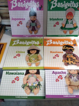 Revistas colección Barriguitas del mun