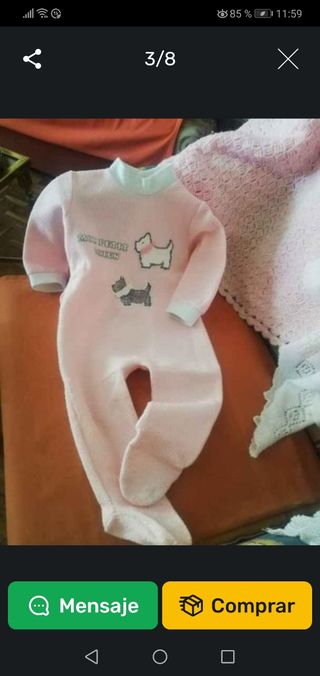 2  TOQUILLAS  BEBÉ : 12€