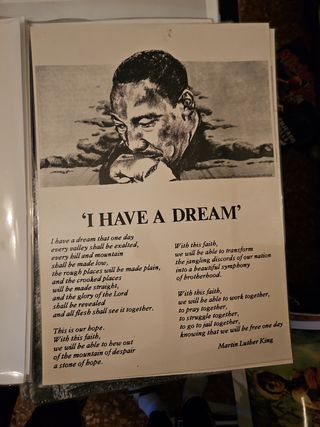 Martin luther King poster