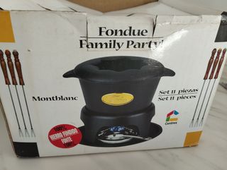 Foundue Family Party hierro fundido 11 p