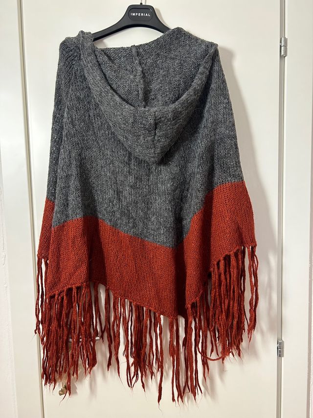 Poncho donna taglia unica