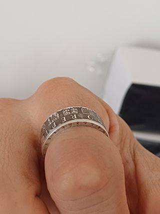Anillo de plata austriaco