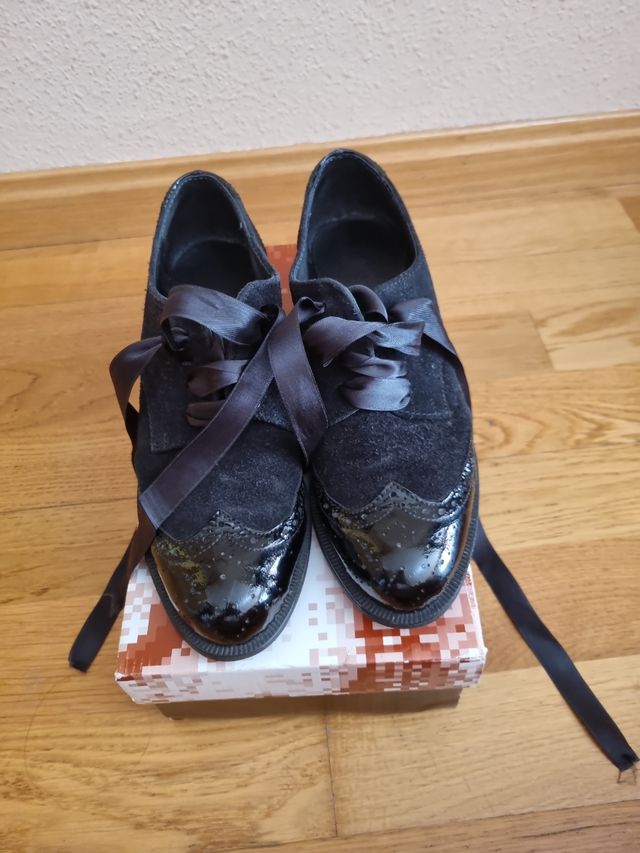 Zapatos Baturra Ante Talla 36