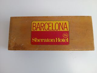 Barcelona Sheraton Hotel Caja Sellos