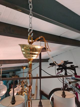 Lampara techo araña