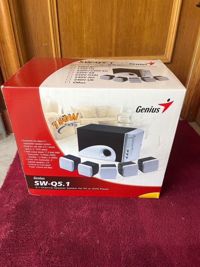 Sistema sonido pc o dvd