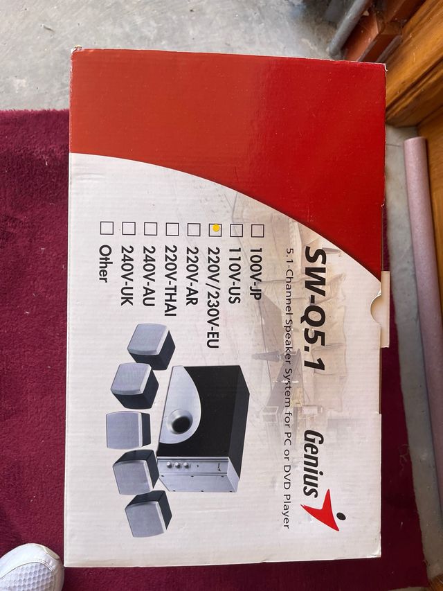 Sistema sonido pc o dvd