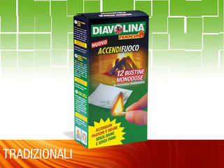 DIAVOLINA ACCENDIFUOCO IN BUSTINE 5 CONF. X 12 PZ