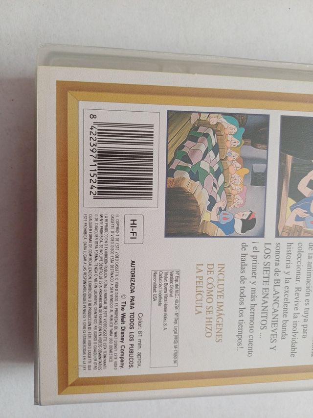 Blancanieves-VHS