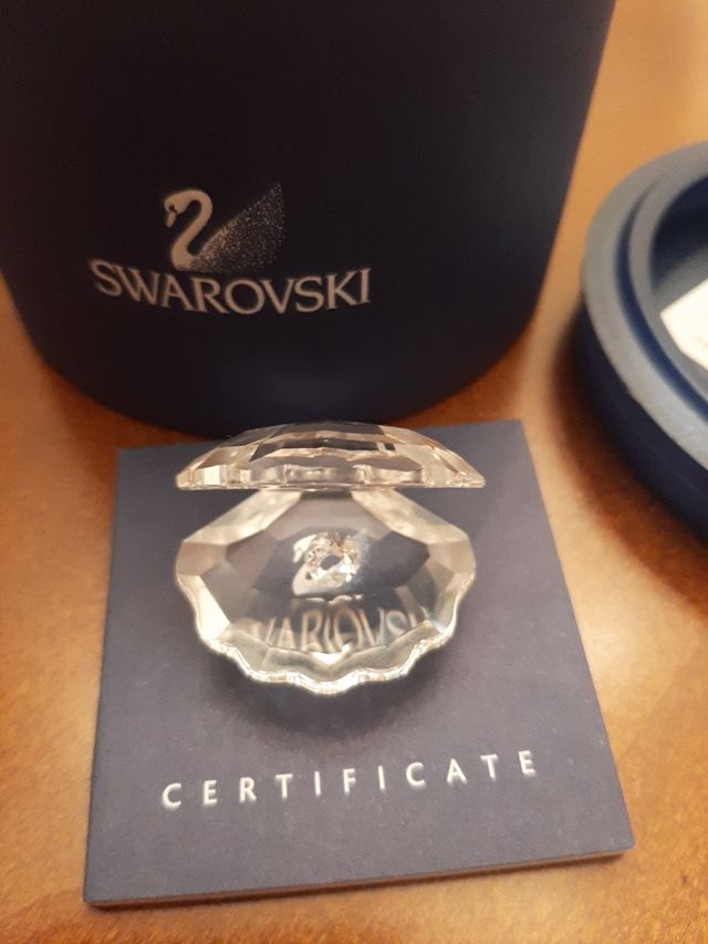 Swarovski ostrica con perla