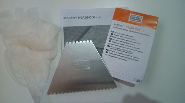 Spatola seghettata piccola