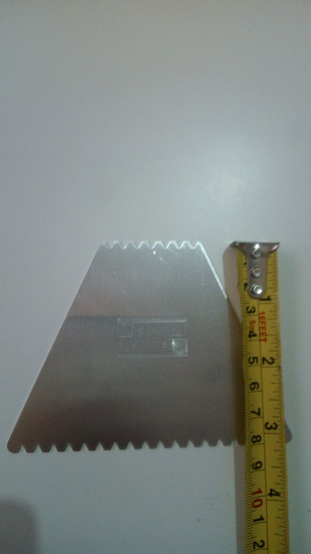 Spatola seghettata piccola