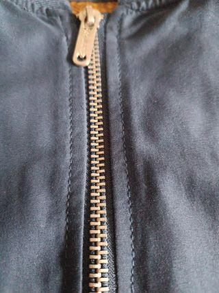 Chaqueta bomber azul