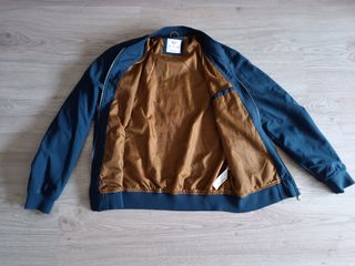 Chaqueta bomber azul