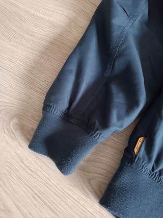 Chaqueta bomber azul