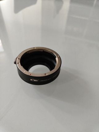 Adaptador de M4/3 a Eos Manual