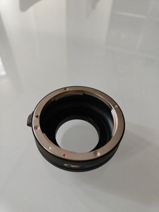 Adaptador de M4/3 a Eos Manual