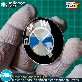 Emblema Volante BMW 45mm Escudo Logo azul y blanco