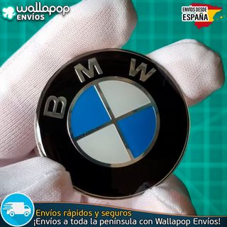 Emblema Volante BMW 45mm Escudo Logo azul y blanco